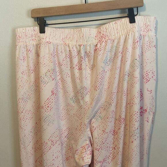 Torrid Sleep Pale Pink & Blue Speckled Lightweight Cozy Pajama Pants Size 2 - Picture 5 of 8